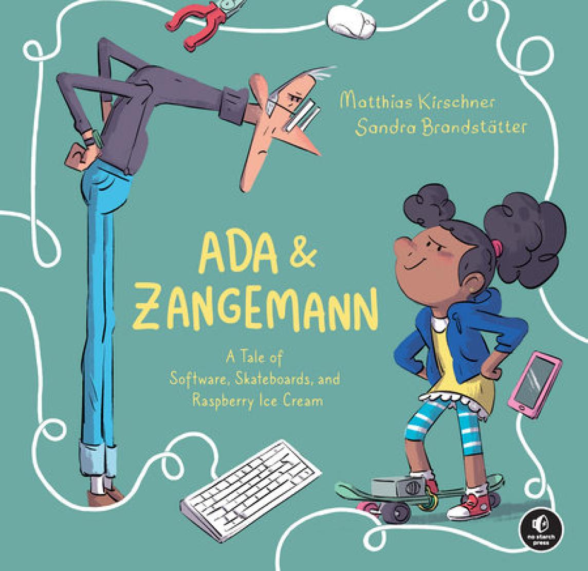 A book cover showing an old man and a young girl