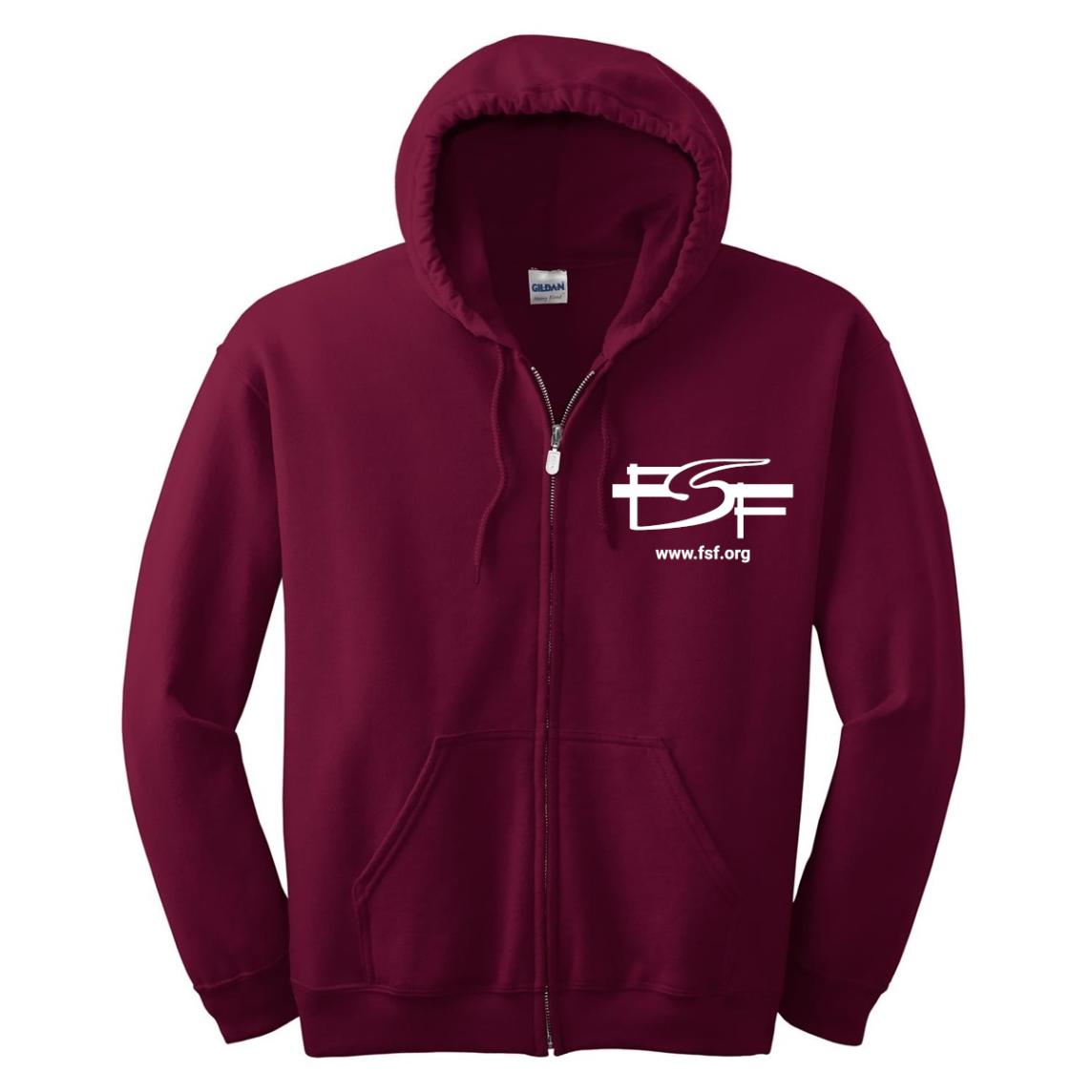 The front of the FSFS hoodie