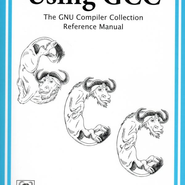 Three gnus in posing in the shapes of G, C and C